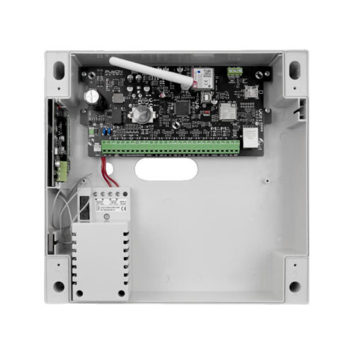 Zestaw centrala PulsON Alarm 2.0 4G z obudową i odbiornikiem PowerG