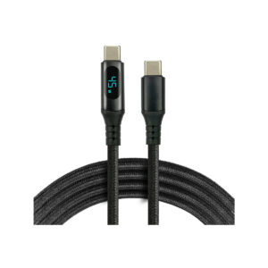 KABEL USB-C / USB-C LCD everActive CBB-3PDL 300cm 20V 2,25A 45W