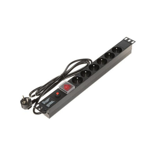 Listwa zasilająca 6 gniazd PD-6/R-OP