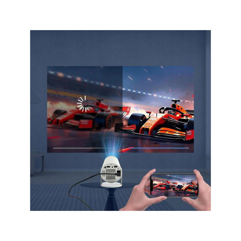 Przenośny Projektor Zenwire R1 Full HD Android Wifi Bluetooth Obrotowy