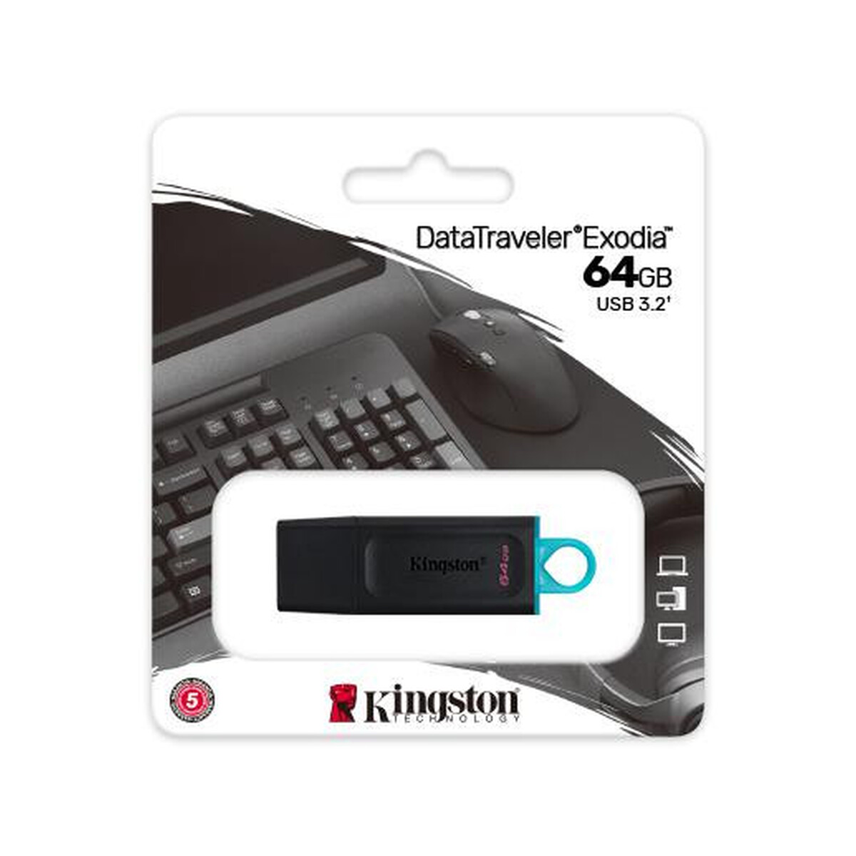 Kingston Pendrive Data Traveler Exodia 64GB USB3.1 Gen1