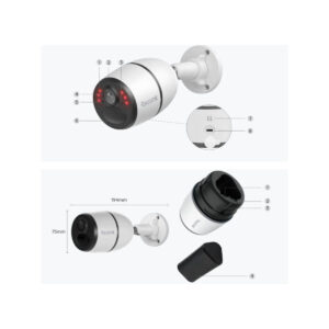 Kamera IP Reolink Go Series G340 8MP LTE 3G bateryjna