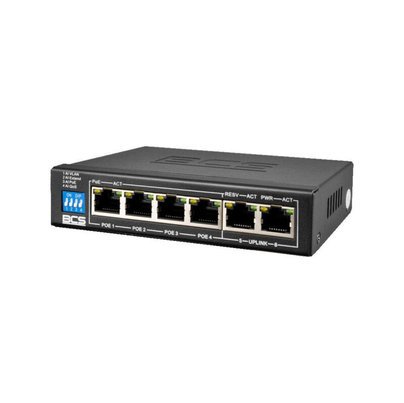 Switch PoE BCS BASIC BCS-B-SP04G02G