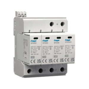 HAGER SPD Ogr. przepięć T1+T2 MOV 4P SPA931