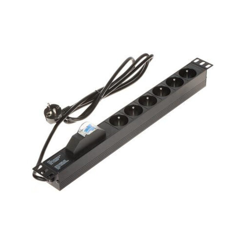 ce4421fbecd9e3831016b74801868507_original Listwa zasilająca 6 gniazd PD-6/R-1P