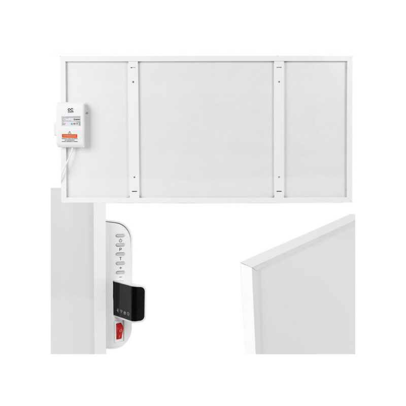 Panel grzewczy IR CRONOS Synthelith PRO CRP-600TWP Grey