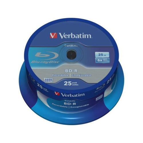 Płyty Blu-Ray Verbatim BD-R SL 25GB Cake (25szt.)