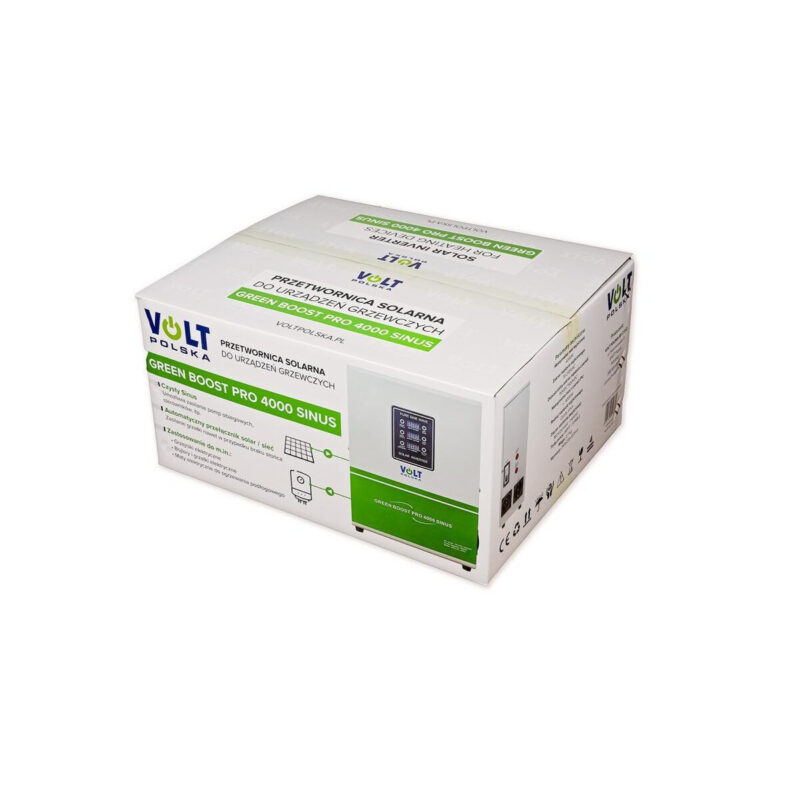 Przetwornica solarna VOLT POLSKA GREEN BOOST PRO 4000 SINUS (160-500VDC)