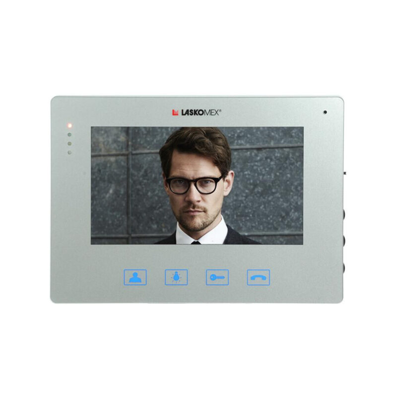 Laskomex Monitor MVC-8151 SREBRNY KOLOR 7"