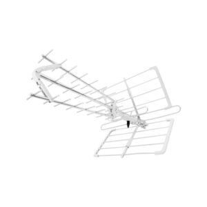 Antena kierunkowa DVB-T2 Spacetronik EOS PRO Combo UHF+VHF LTE 5G (biała)