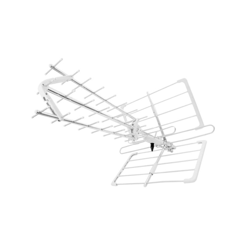 Antena kierunkowa DVB-T2 Spacetronik EOS PRO Combo UHF+VHF LTE 5G (biała)