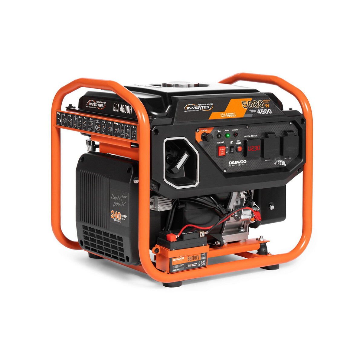 AGREGAT PRĄDOTWÓRCZY INWERTOROWY DAEWOO GDA 4600Ei 5.0kW