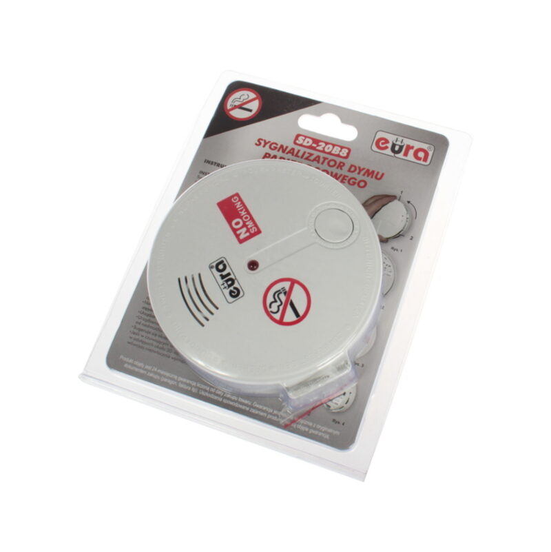 czujnik_SD-20B8_eura_2 CZUJNIK EURA DYMU PAP. AUTO. SD-20B8