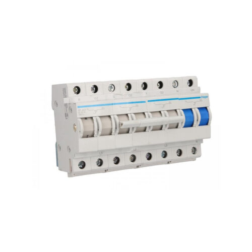 d03e44b5dda0271412ad95bf72118bd7_original HAGER Modułowy przełącznik zasilania 3P+N I-0-II 63A 400VAC SF463