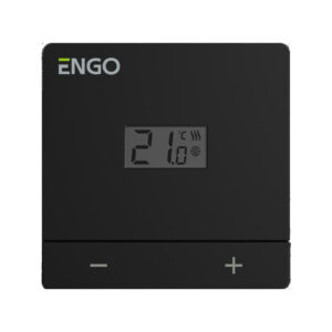 ENGO Controls EASY-230B - Regulator temperatury, 230V, czarny, dobowy, natynkowy