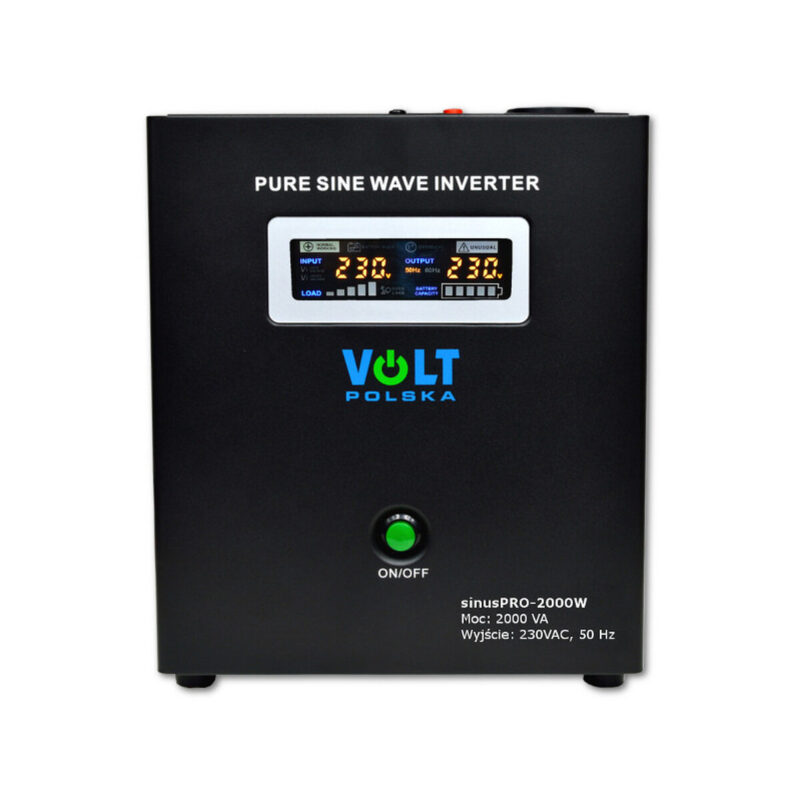 PRZETWORNICA VOLT POLSKA SINUSPRO-2000W 24V 1400/2000W