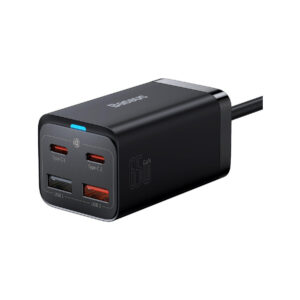 ŁADOWARKA SIECIOWA Baseus GaN 3 Pro Desktop Charger CCGP040101 65W 2x USB-A 2x USB-C PD 3.0 QC 4.0