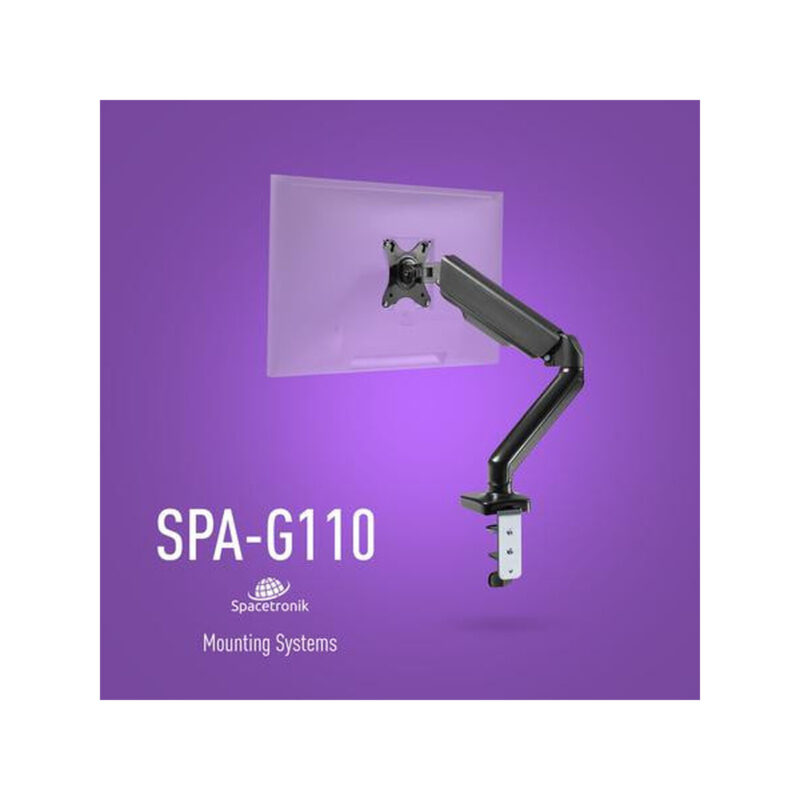 Uchwyt biurkowy Spacetronik SPA-G110 na monitor 17"-32"