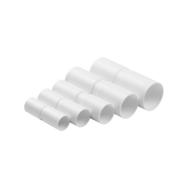 Złączka do rur elektroinstalacyjnych sztywna, prosta BIAŁY ZPL-25 (1szt.)