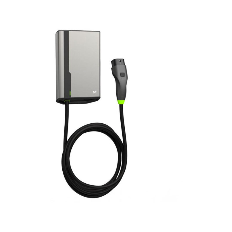 ŁADOWARKA EV Wallbox Green Cell HabuDen EVGC021A2275 22kW TYPE 2 7,5M GC App BT Wi-Fi