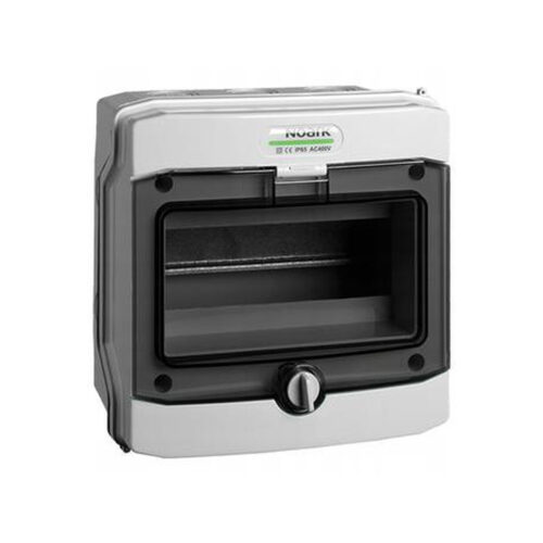 PLASTIKOWA OBUDOWA INSTALACYJNA Natynkowa IP65, 1x6 modułów. PHS 6T NOARK 113262