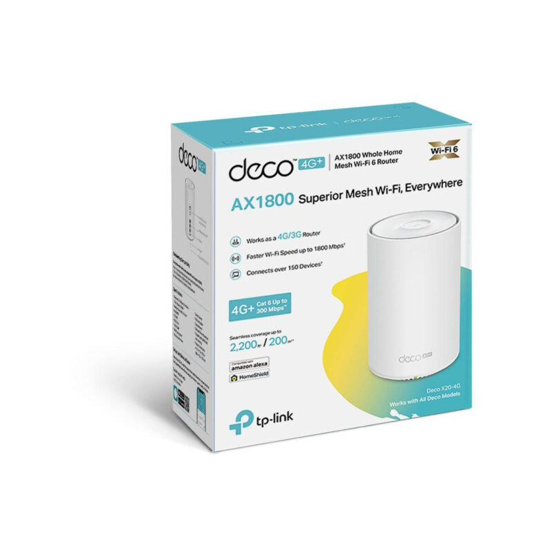 DOMOWY SYSTEM WI-FI MESH TP-LINK Deco X20-4G