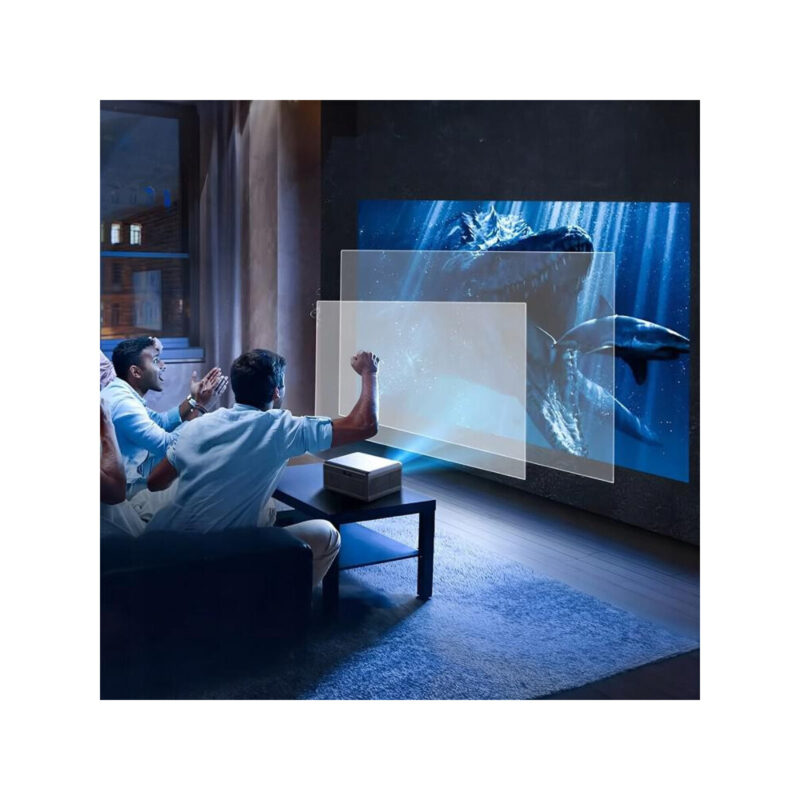 Rzutnik Android Google TV FULL HD 4K 39000lm WiFi Przenośny SMART Zenwire G60