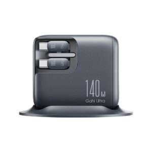 Ładowarka biurkowa Joyroom Podix Jr-TRD01 GaN 140 W 1x USB-C 2x USB-A + zwijane kable 2x USB-C