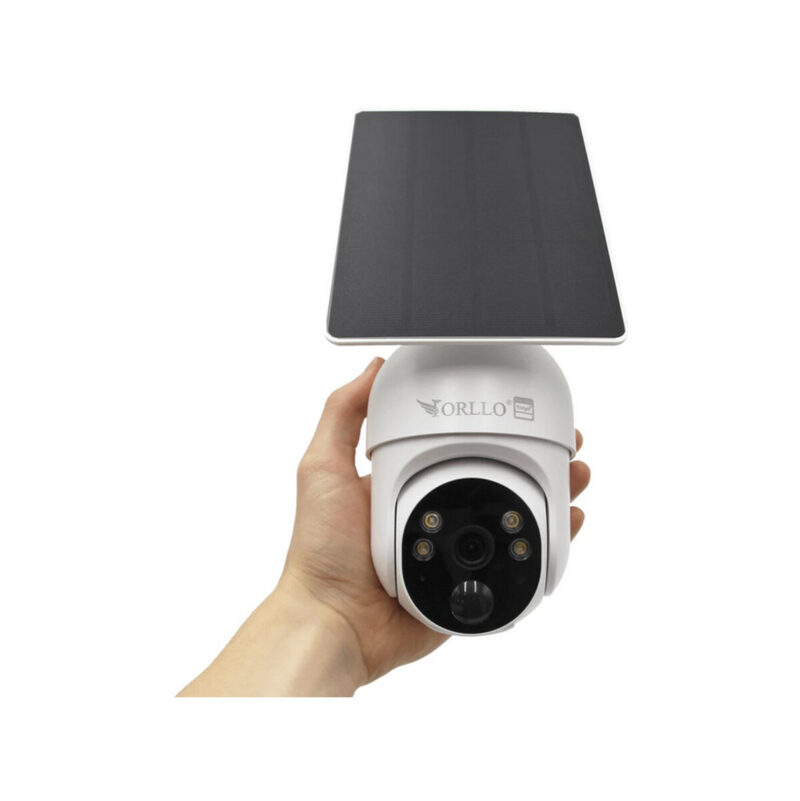 Kamera IP bezprzewodowa 4G LTE obrotowa z panelem solarnym Orllo TZ1 PRO