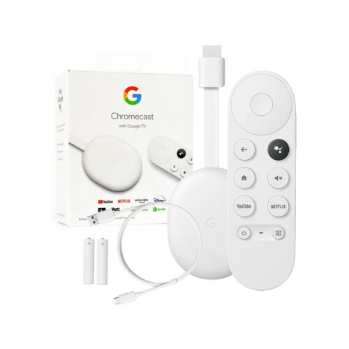 Odtwarzacz multimedialny Google Chromecast 4K z Google TV