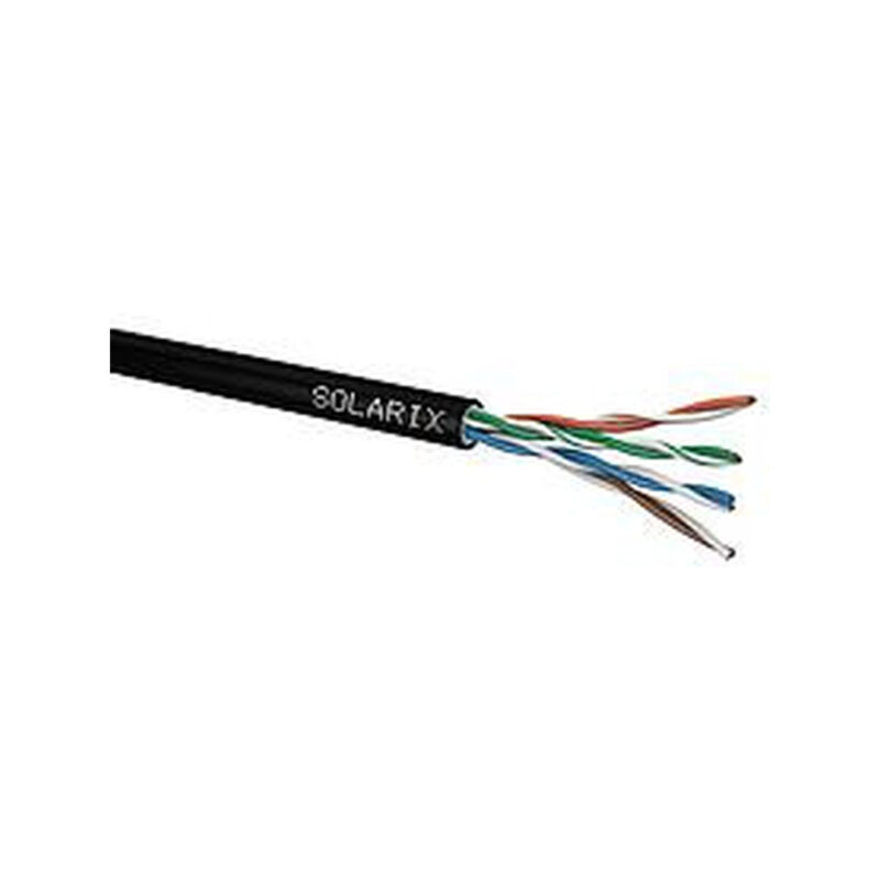KABEL SKRĘTKA SOLARIX CAT.6 U/UTP UV szpula 500M