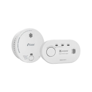 Zestaw 2 czujek KIDDE czadu i dymu