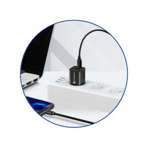 KABEL USB-C / USB-C everActive CBB-1PD3 100cm PD 60W 3A