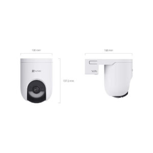 Kamera IP Ezviz HB8c Lite bateryjna PT Wi-Fi 4MP