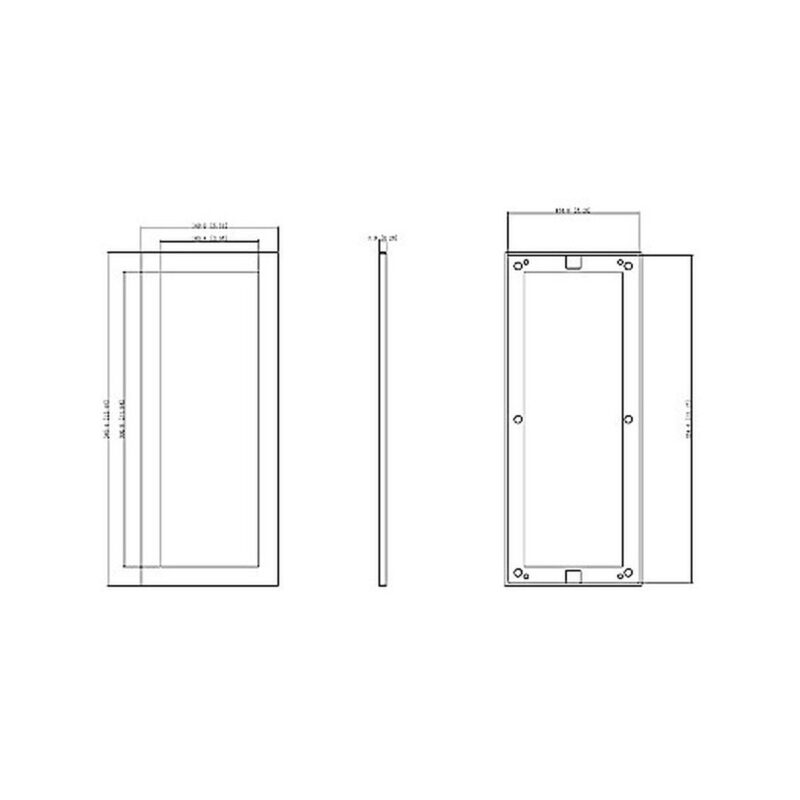 RAMKA DO MODUŁÓW WIDEODOMOFONOWYCH DAHUA VTM126