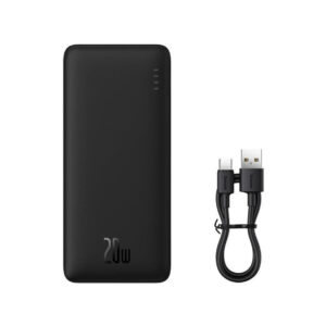 Powerbank Baseus Airpow PPQD090001 10000mAh 20W PD QC 20W USB-A USB-C + kabel