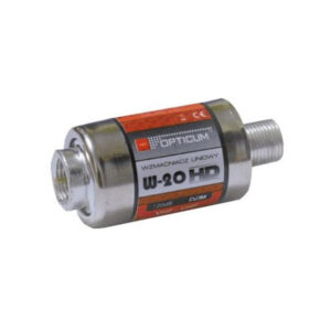 Wzmacniacz W-20 antenowy liniowy przelotowy (wzmocnienie 20dB)