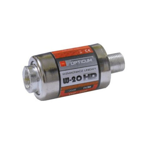 Wzmacniacz W-20 antenowy liniowy przelotowy (wzmocnienie 20dB)