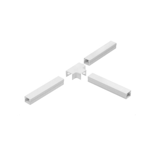 Osprzęt do listew elektroinstalacyjnych, trójnik BIAŁY LO 35x18 (1szt.)
