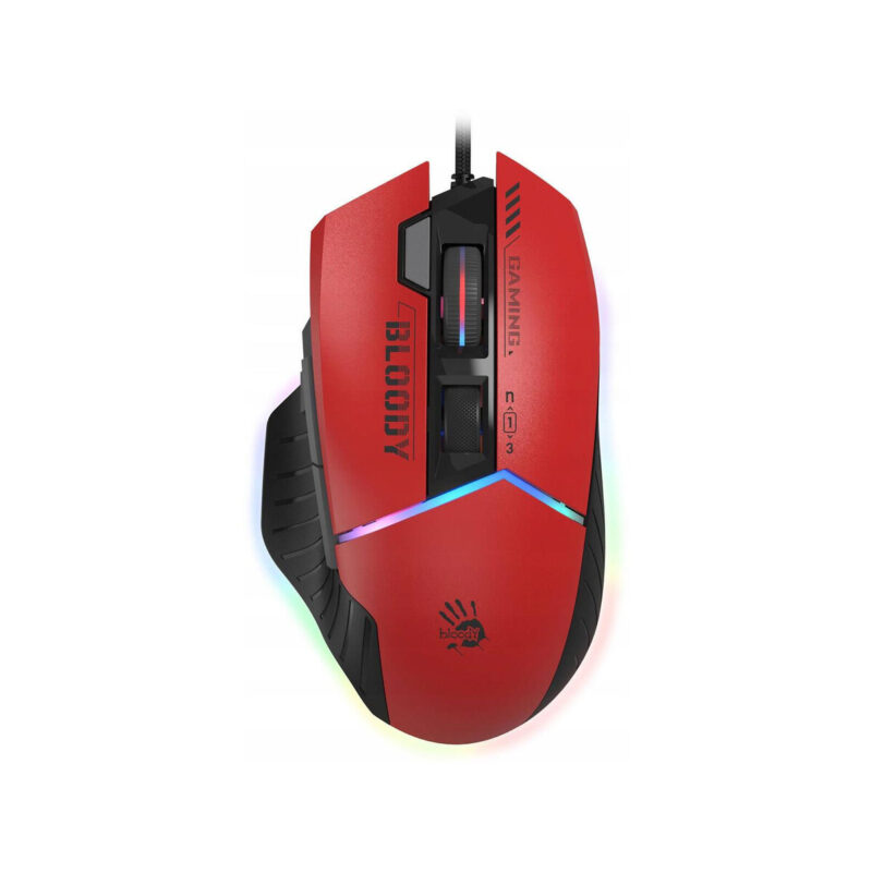 Mysz przewodowa A4tech Bloody W95 Max USB Sports Red