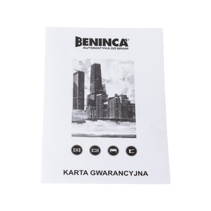 Zestaw Beninca KBULL424SW.S.PM 24V do 400kg bram przesuwnych