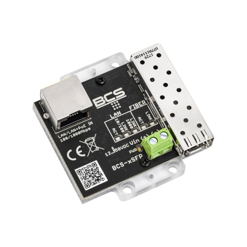 Gigabitowy media konwerter BCS POWER BCS-xSFP