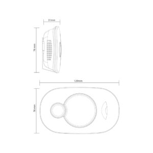 FIREANGEL CZUJNIK TLENKU WĘGLA FA3322