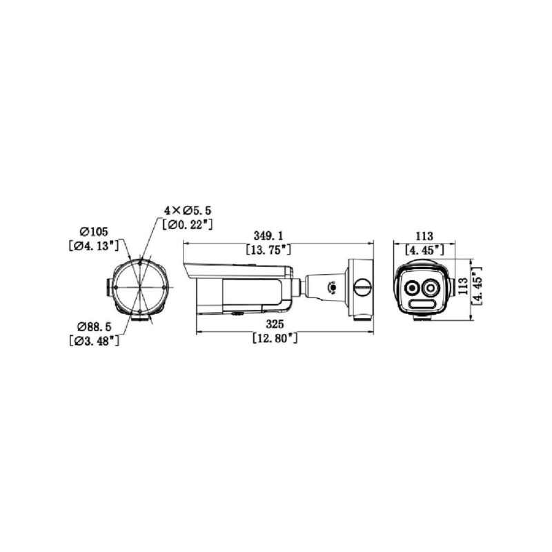 Kamera IP Hikvision HM-TD2618-10/G0/T1A