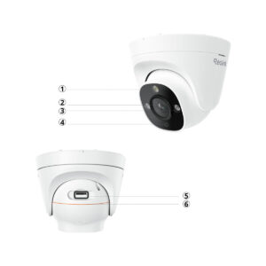 Kamera IP Reolink Professional RP-PCT12M 12MP PoE Kopułowa
