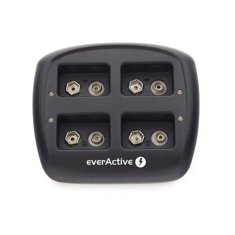 Ładowarka do akumulatorków 6F22 / HR22 / 9V everActive NC-109