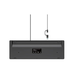 Klawiatura przewodowa Unitek SlimTap USB-C/USB-A