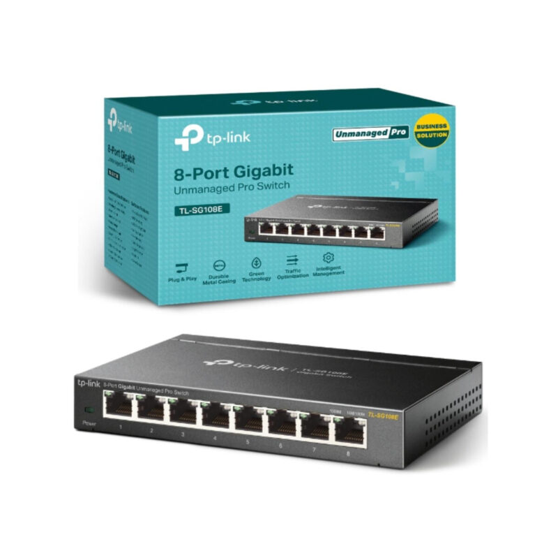 SWITCH TP-LINK TL-SG108E