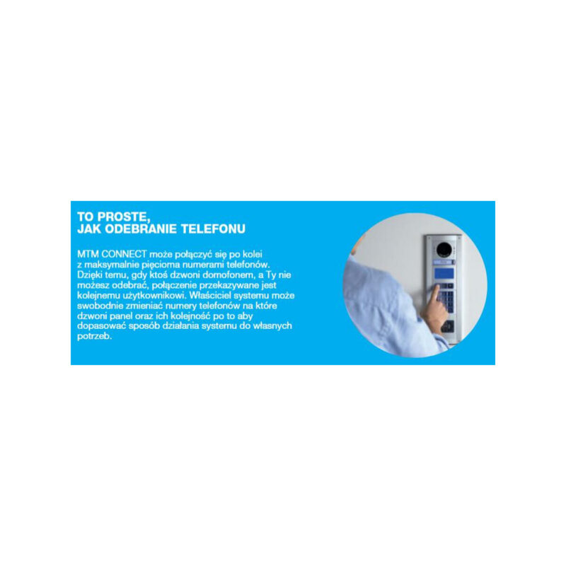 Domofon GSM MTMA/CONNECT CAME 8K40AD-001