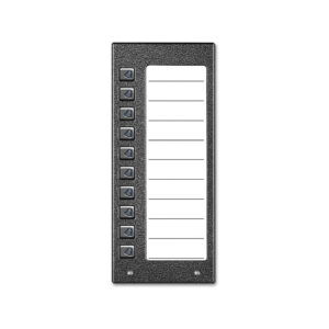 ACO CDN-10NP GR Podświetlany panel listy lokatorów z 10 przyciskami